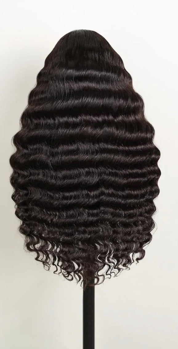 Deep Wave Frontal Wig