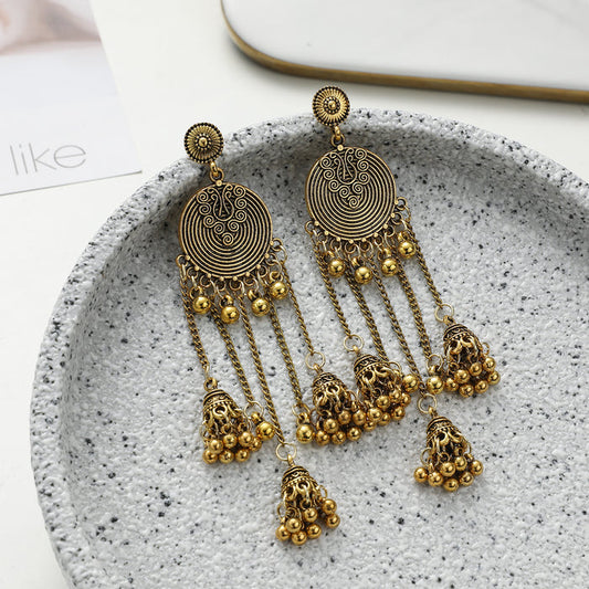 E1536 - Bohemian Retro Bronze Earrings