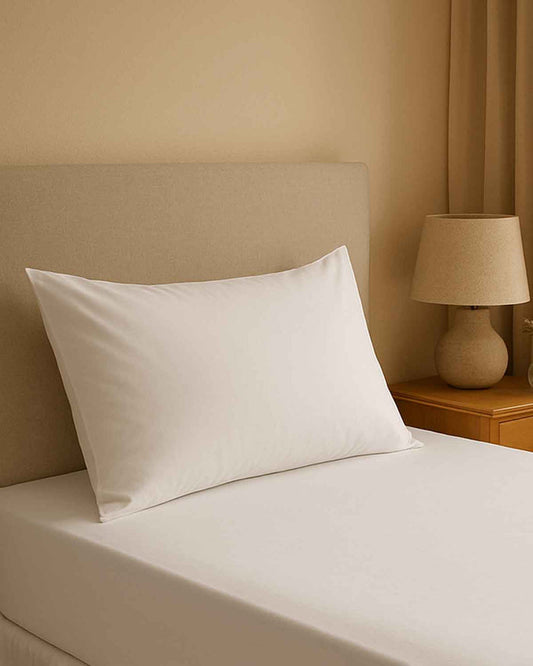 Easycare Polycotton Bed Linen - White - The Classic Boutique