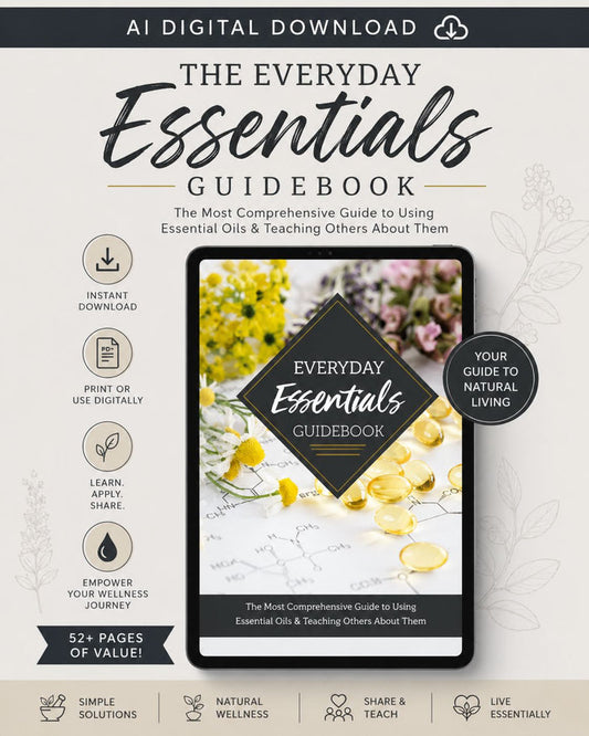 Everyday Essentials Guidebook - DIGITAL AI Download Your Oil Tools