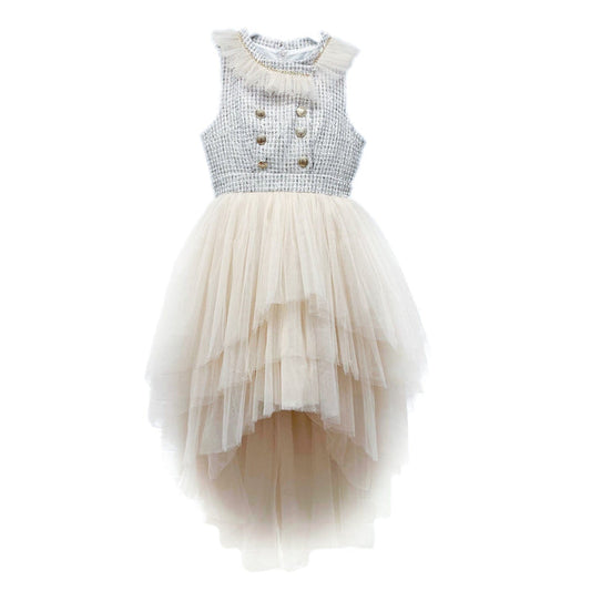 Fira Tweed Mom Dress - Petite Maison Kids