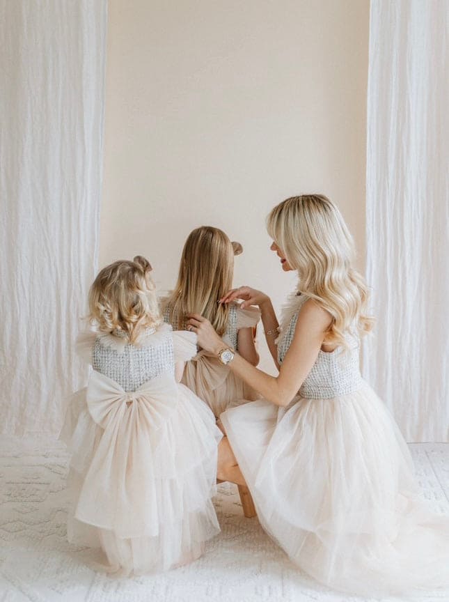 Fira Tweed Mom Dress - Petite Maison Kids