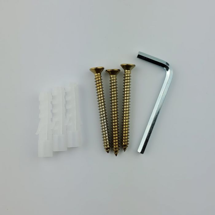 FORGE BLACK SHOWER HINGE GLASS TO WALL L-SHAPE 90 Degrees 10mm Glass - BRUSHED BRONZE - Image 4