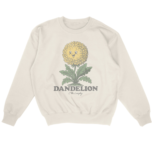 Groovy Dandelion Crew Neck