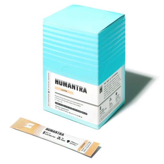 Humantra Lychee Electrolyte 1 box of 15 Sachets