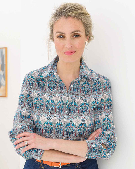 Ivanna Tana Lawn® Long Sleeve Blouse - Image 1 - The Classic Boutique