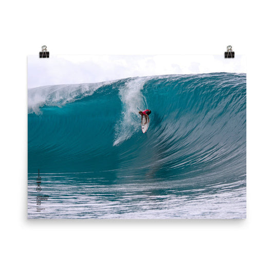 John John Florence Poster (Unframed): Tahiti, 2014