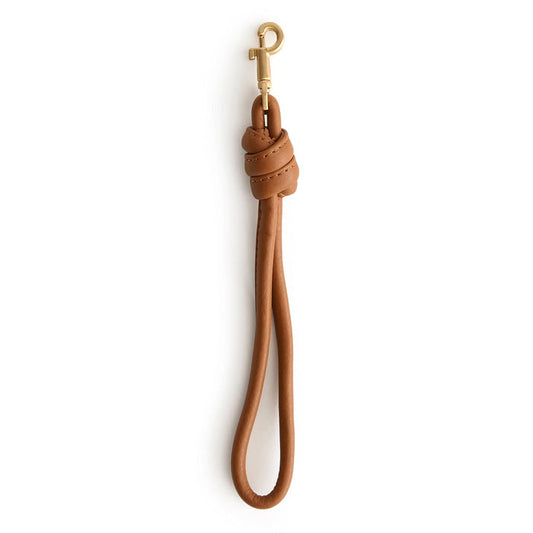 Knotted Key Chain-Roasted Pecan-Image 1-Vera Bradley