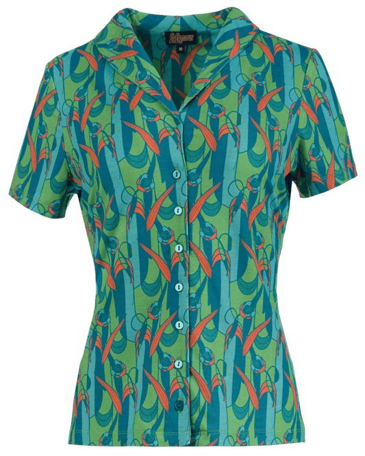 LALAMOUR Iris Blouse tulip waltz