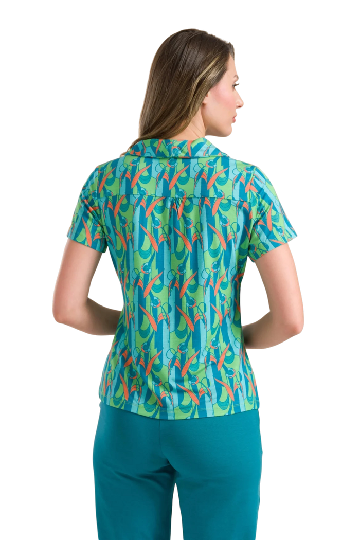 LALAMOUR Iris Blouse tulip waltz