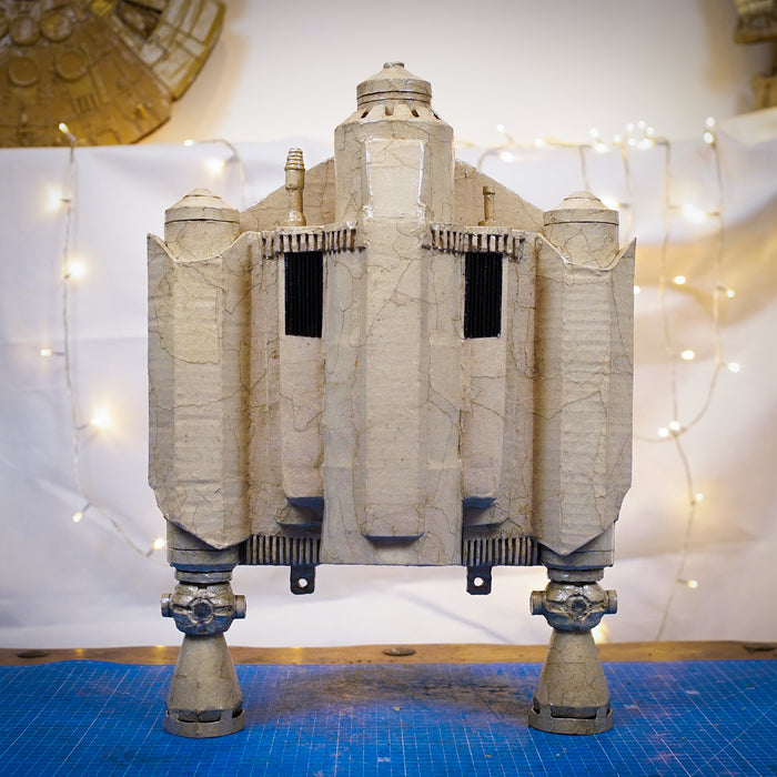 Mandalorian Jetpack TEMPLATES for cardboard DIY