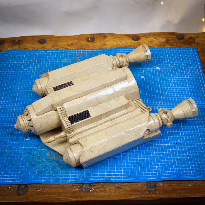 Mandalorian Jetpack TEMPLATES for cardboard DIY