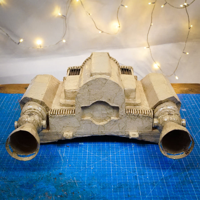 Mandalorian Jetpack TEMPLATES for cardboard DIY