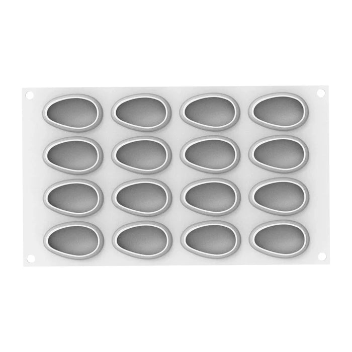 Mango 30 Silicone Mold w/cutter - 16 Forms