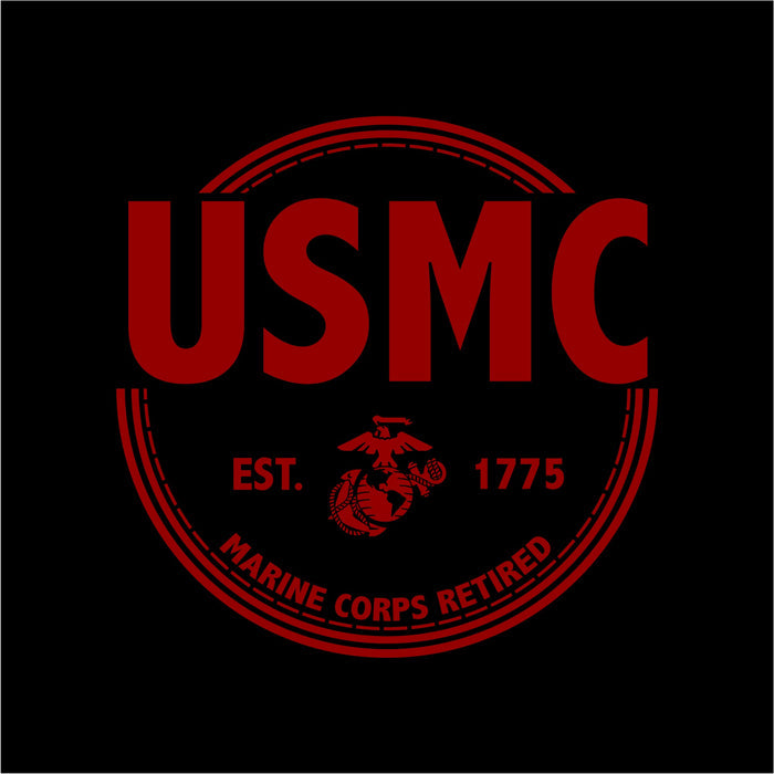 Marines Retired Ladies T-Shirt