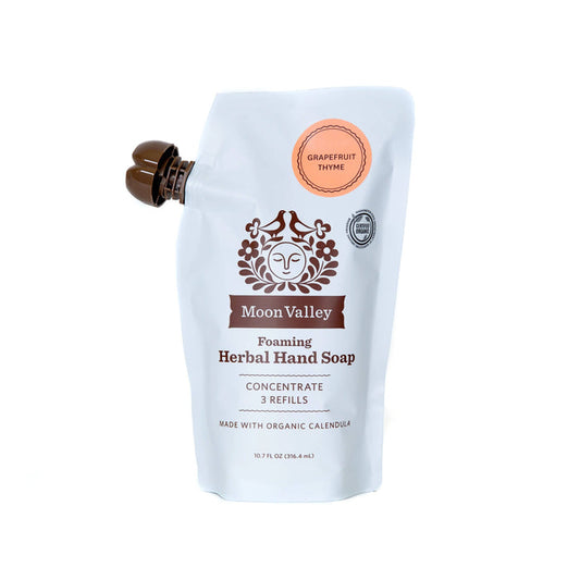 Moon Valley Organics - Grapefruit Thyme Foaming Herbal Hand Soap Concentrate