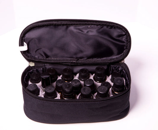 "My Oil Bag" Small Carrying Case Black (Holds 12–24 Vials) at Your Oil Tools