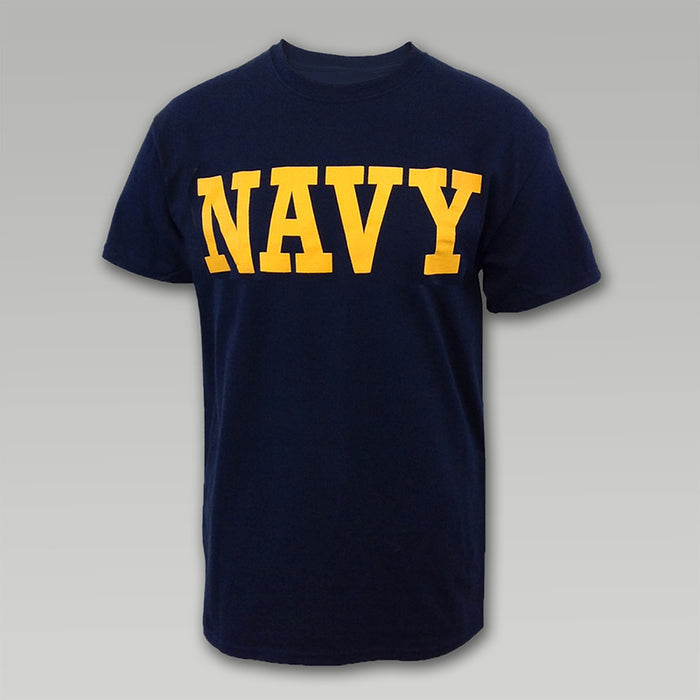 Navy Core T-Shirt (Navy/Gold)