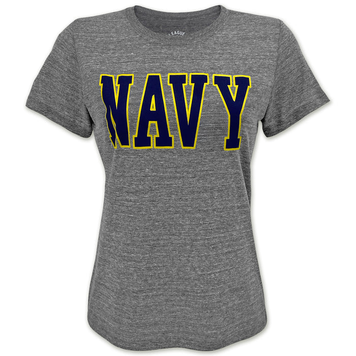 Navy Ladies Intramural Classic T-Shirt (Grey)