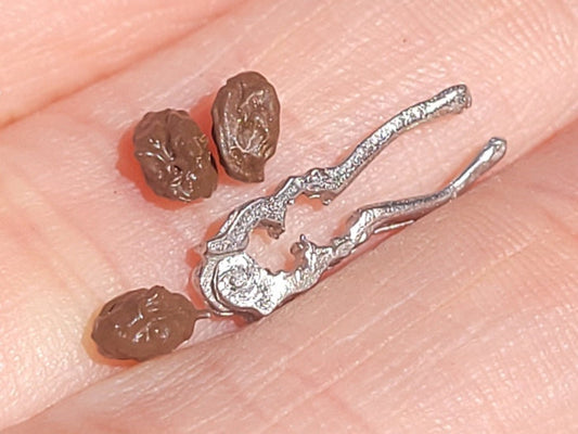 Nuts and Sterling Silver Cracker by Don Henny