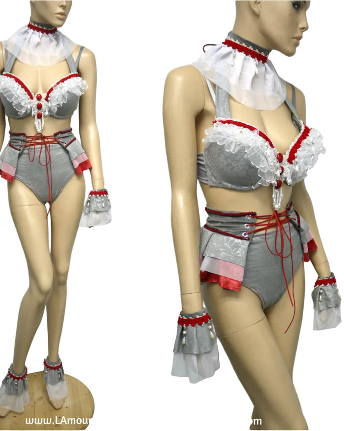 Pennywise From It The Clown Inspired Dance Festival Cosplay Costume