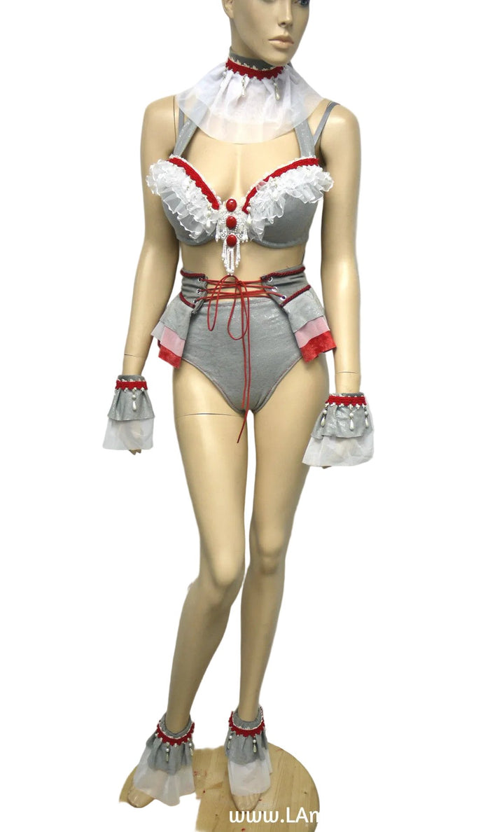 Pennywise From It The Clown Inspired Dance Festival Cosplay Costume