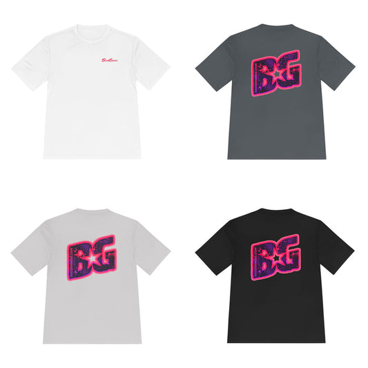 Pink/Purple Hex Glow Unisex Comfort Colors Tee - Multiple Colors