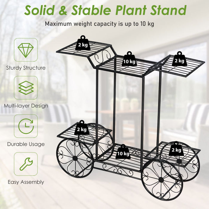 Plant Stand - 4-Tier Parisian Cart