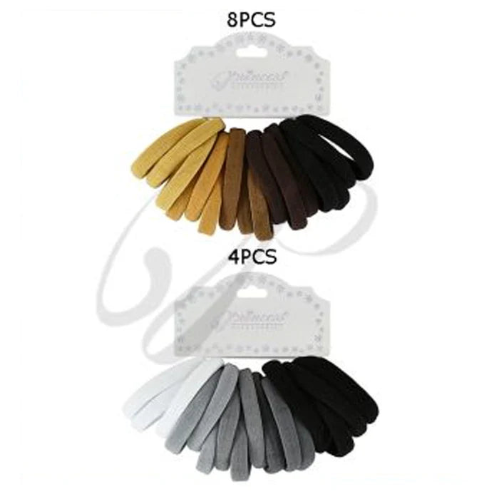 Premium Seamless Elastic Hair Ties – 16-Piece Multi-Tone Neutrals Set (RB-010BG2)