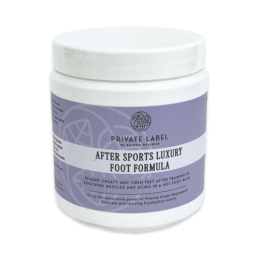 Private Label | After Sports Luxury Foot Formula Soak 500g Tub
