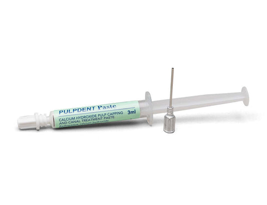 Pulpdent paste syringe