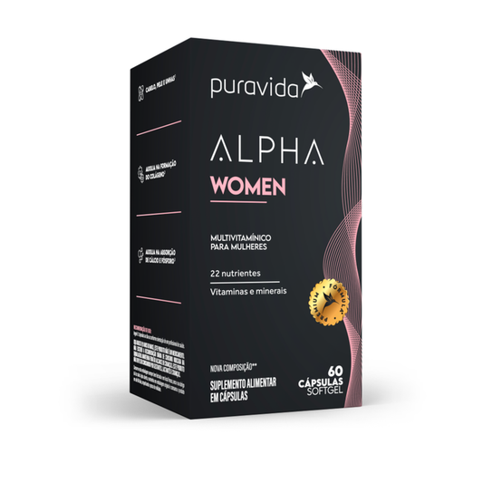 PURAVIDA | Multivitamínico Premium Alpha Women (60 cápsulas)