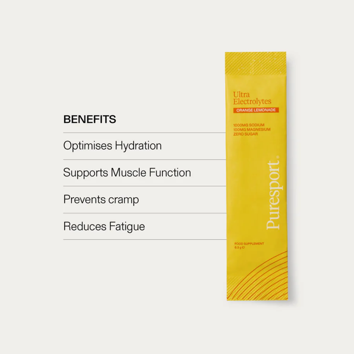 Puresport Ultra Electrolytes Orange Lemonade 15 Sachets