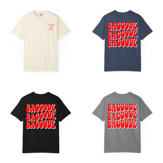Red Wavy Badgodz Unisex Tee - Multiple Colors