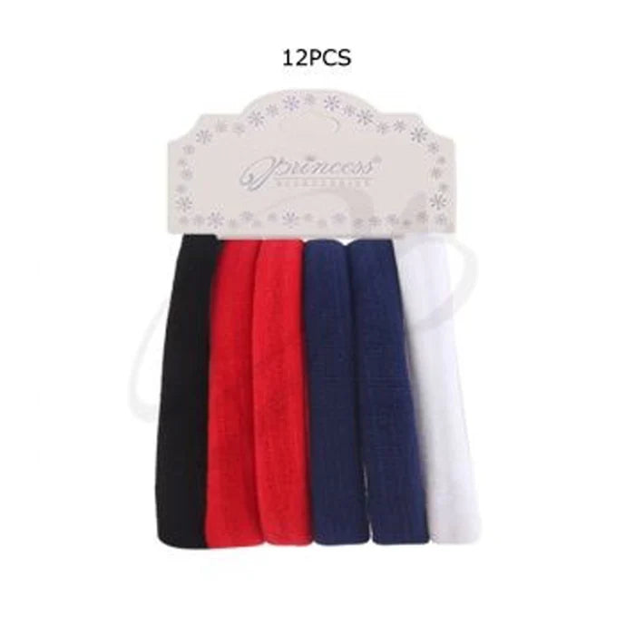 Seamless Cotton Elastic Hair Ties - Multi-Color Comfort (RB-33000E)