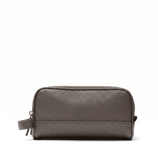 Small Double Zip Toiletry Bag Driftwood