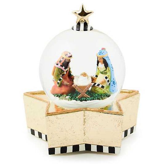 SNOW GLOBE NATIVITY