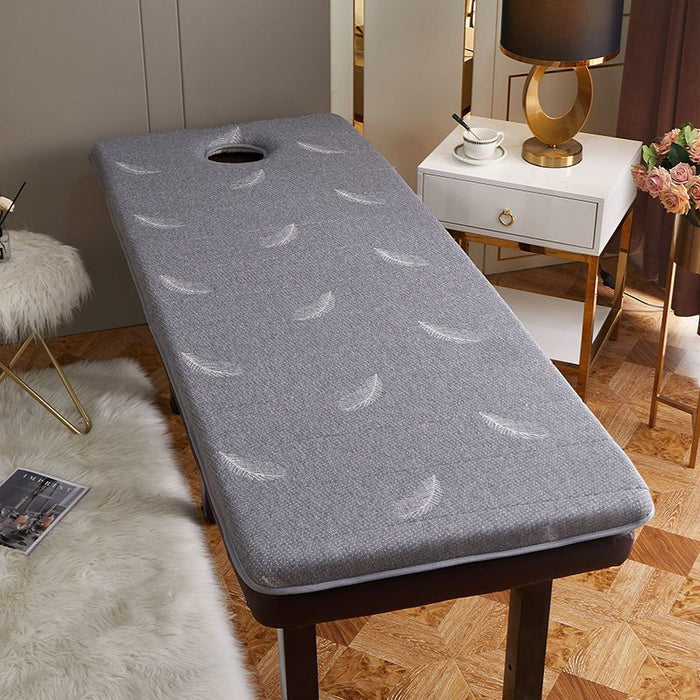 Soft Massage Table Mattress Pad with Face Hole