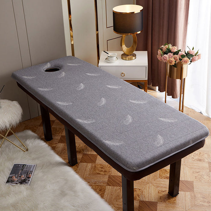 Soft Massage Table Mattress Pad with Face Hole