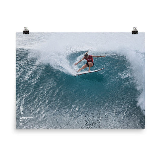 Steph Gilmore Poster (Unframed): Maui, 2020