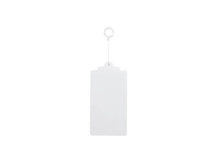 Sublimation PET Ornament (Wishing Card Shape, 5*10cm)