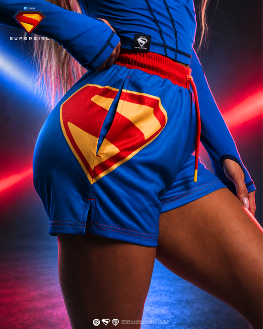 SUPERGIRL Shield Graphic Shorts 1 of 300