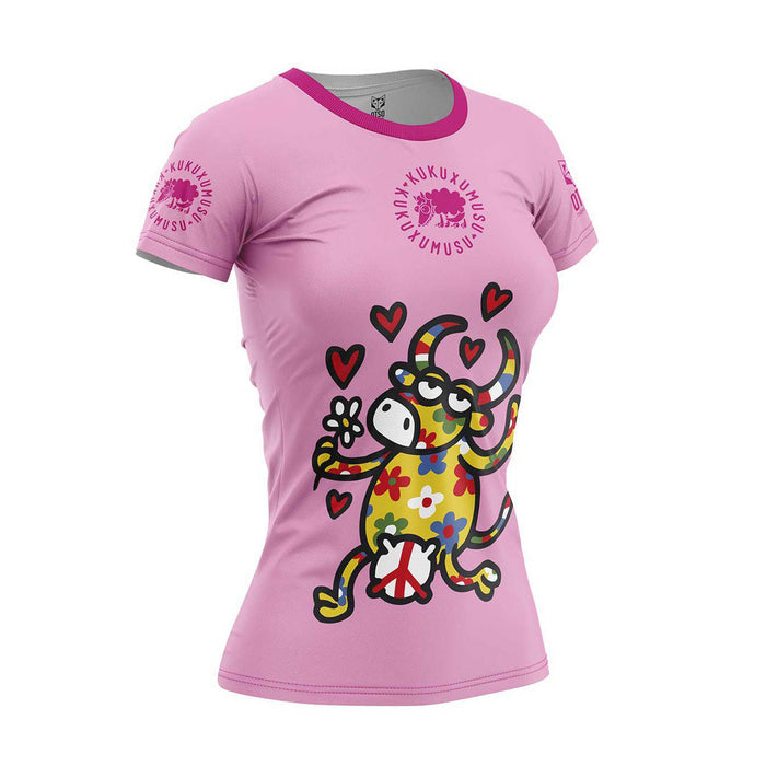 T-shirt Femme manches courtes - Kukuxumusu Love
