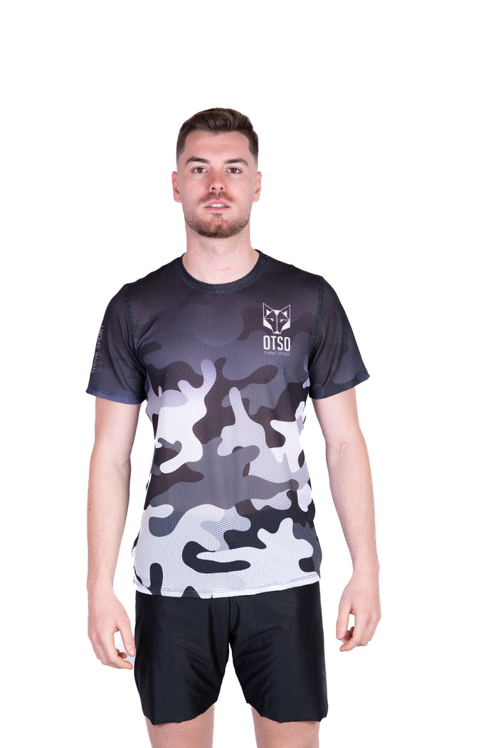 T-Shirt Homme manches courtes - Camo Grey