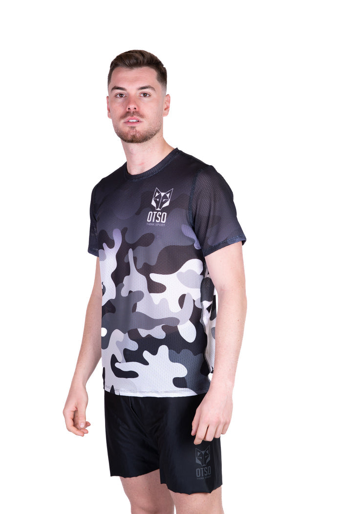 T-Shirt Homme manches courtes - Camo Grey