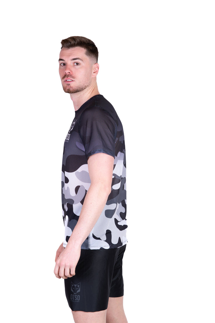 T-Shirt Homme manches courtes - Camo Grey