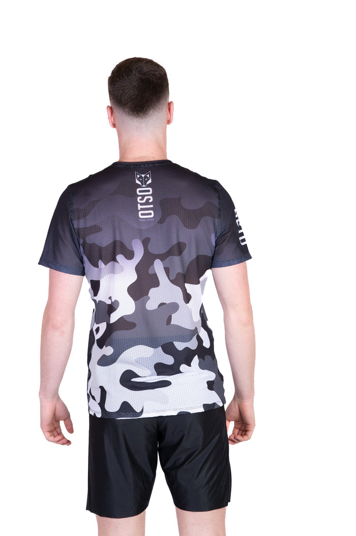 T-Shirt Homme manches courtes - Camo Grey