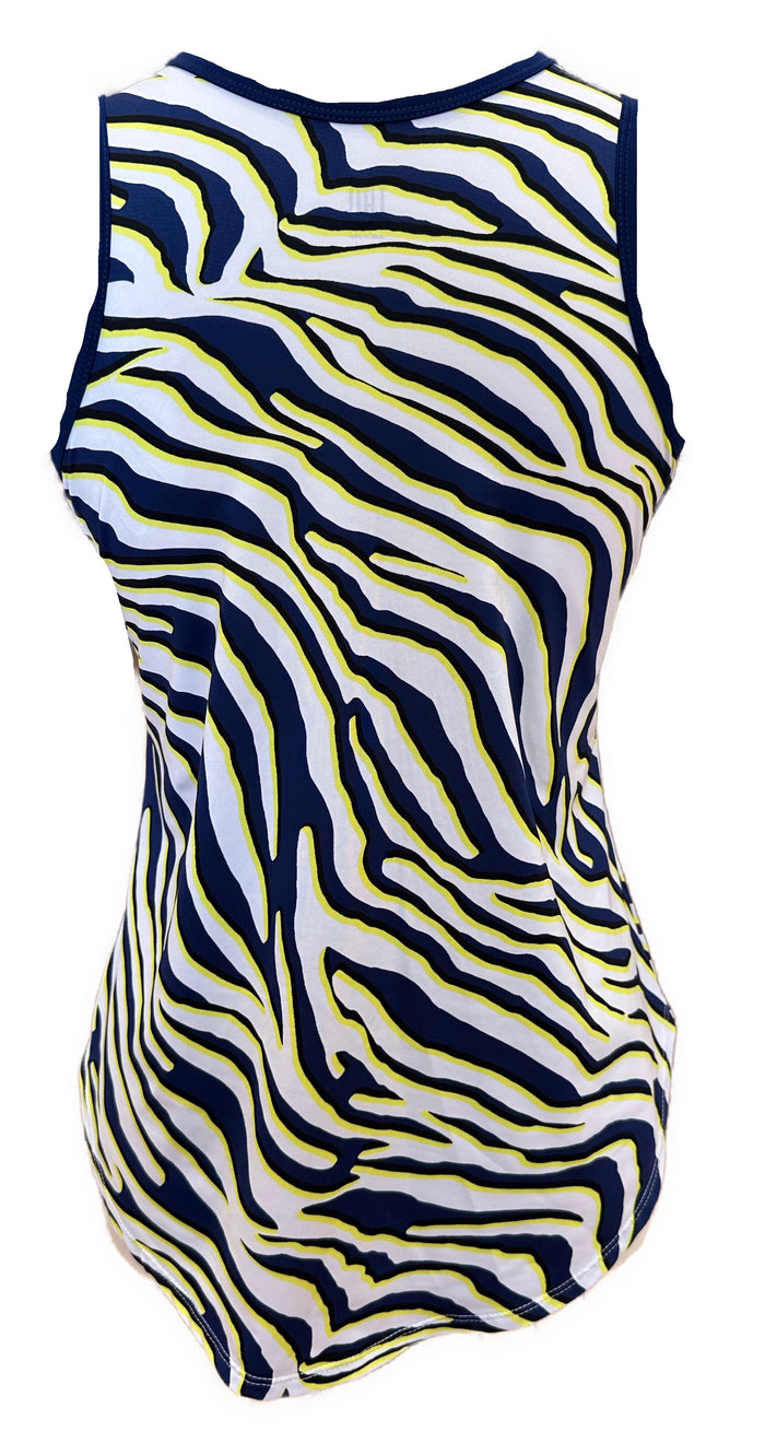 Tail Activewear Women's Zebra Safari Maya Tank Size M MSP$76