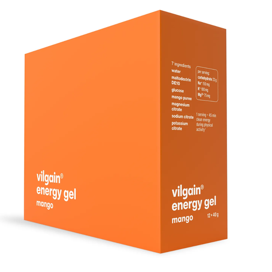 Vilgain Energy Gel Mango 12 x 40g