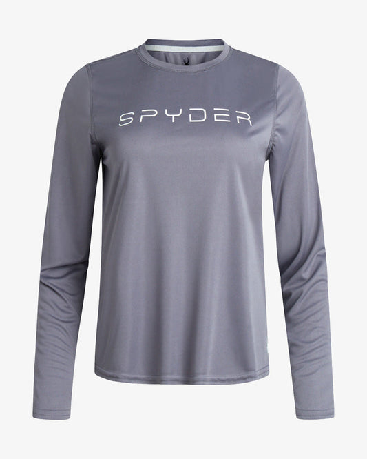 Women's Spyder Long Sleeve - Dark Grey